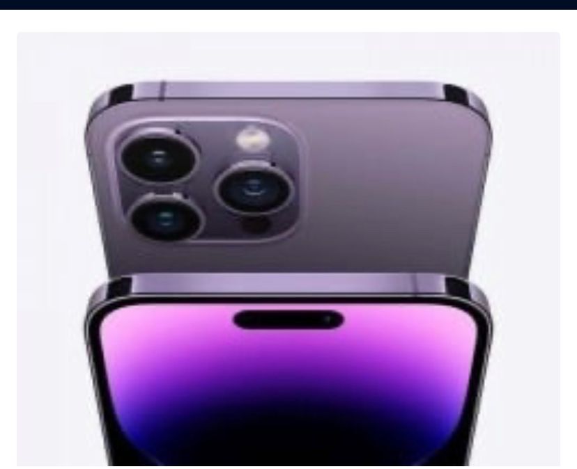 ايفون 14 برو سعة 256 جيجا اللون البنفسجي 